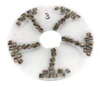 Полировочный шлифовальный круг Пластик СЕМЕРКА D250 №3