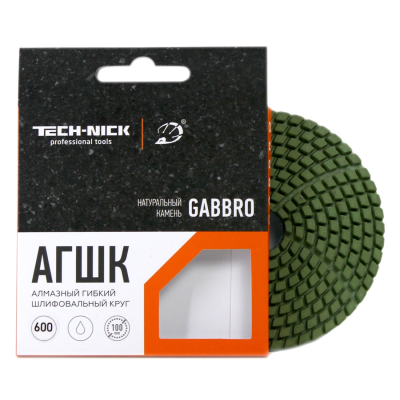 Алмазный Гибкий Шлифовальный Круг TECH-NICK GABBRO D100/№30