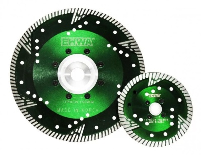 Алмазный отрезной диск EHWA серия TYPHOON (ТАЙФУН) PRE D230/22.2